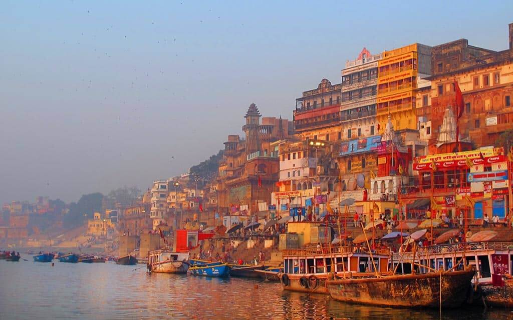 Feel Enlightened at Varanasi.